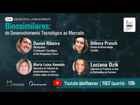 || Encontro do Conhecimento - Biossimilares: do desenvolvimento tecnológico ao mercado ||