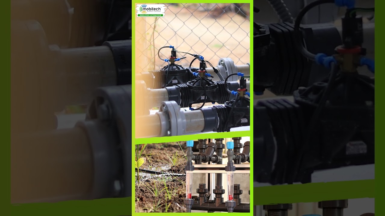 Smart Irrigation with Flow Meter & Water Level Monitoring 💧🚜 || mobitech 🌾