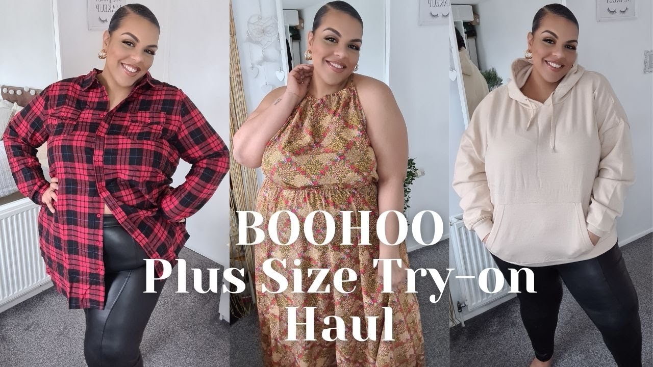 BOOHOO PLUS SIZE FASHION TRY ON HAUL | MARCH 2021