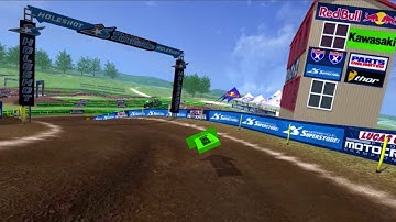 2013 High Point Motocross Animated Track Map: POV Cam