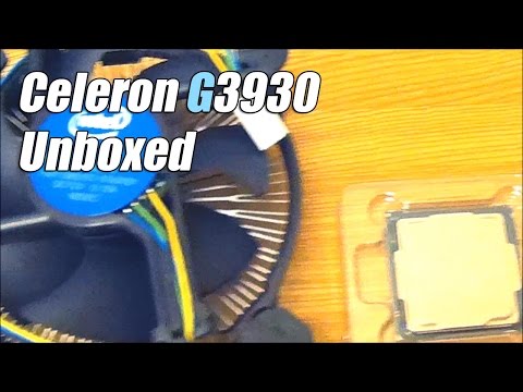 Kaby Lake Intel Celeron G3930 Unboxed