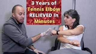 3 Years of Severe * Tennis Elbow * Pain RELIEVED In No Time