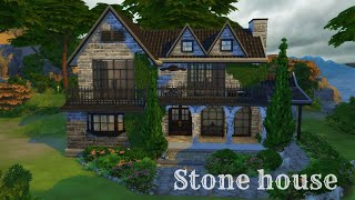 The Sims 4 Stop Motion || Stone house || NO CC