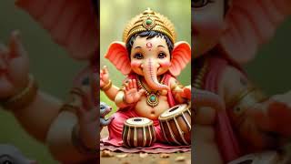 cute ganesh play dholak 🥁 #virlshort #cute #kidsfavourite #cartoon #baby