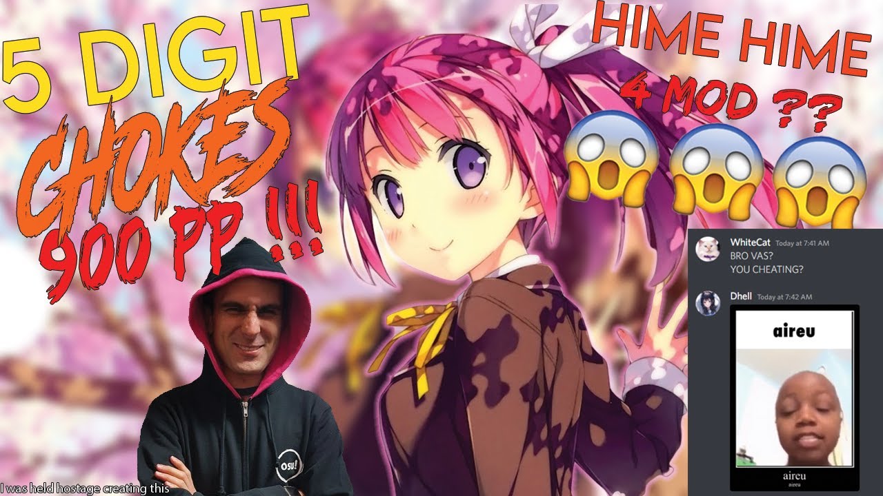 5 DIGIT CHOKES 900 PP!!!!!! HIME HIME 4 MOD 😱😱😱