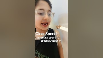 Unclear Speech || Speech Sound Disorder in children || How we do articulation Therapy