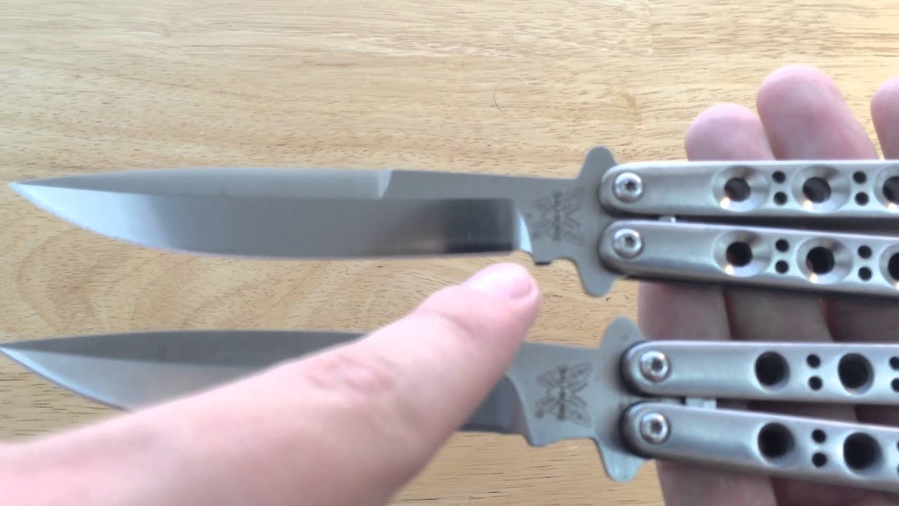 Benchmade 42 Spring Latch V S Benchmade 42 T Latch Youtube