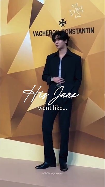 His June, our blessings. #ROWOON #로운 #김석우 #ロウン