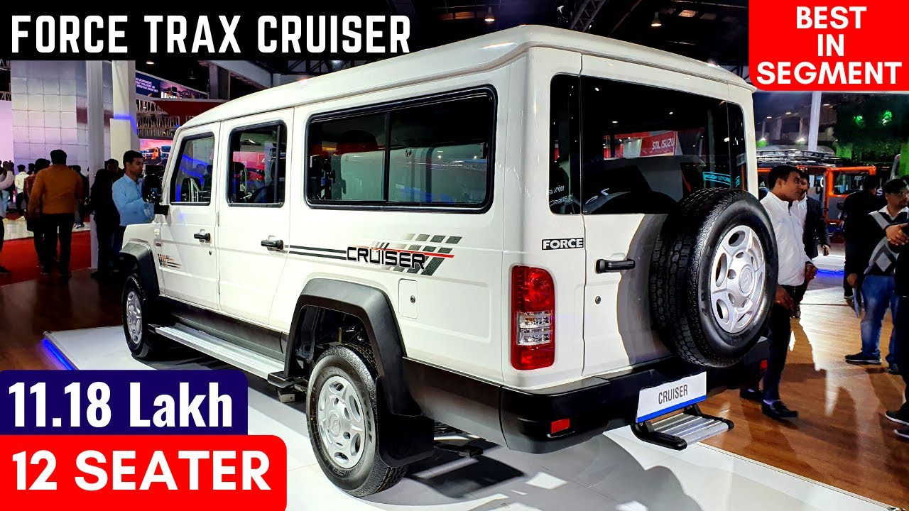 2024 Force Trax Cruiser 12 Seater MPV Review New Interiors Features 