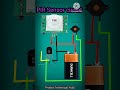 How PIR Sensor Works | Motion Sensor Alarm circuit #shorts #pir #senser #motion