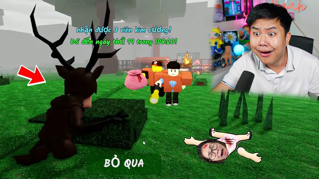 bqThanh Cùng Fan Sinh Tồn 500 Ngày Trong 99 Nights in the Forest 🔦