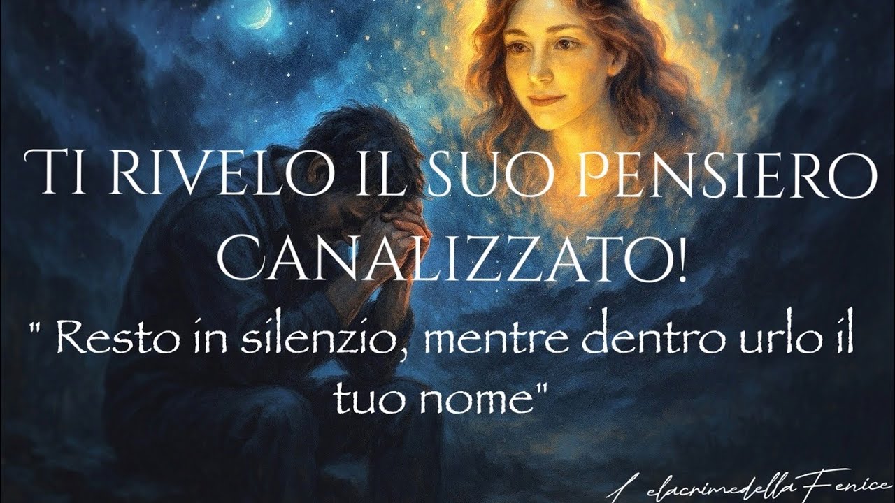 😱💔 CANALIZZAZIONE DEL SUO PENSIERO! Rimarrai senza parole! TI RIVELO TUTTO CIÓ CHE PENSA. 