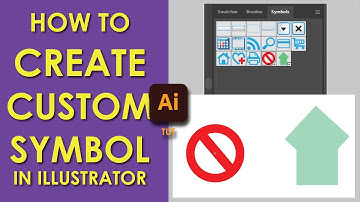 How To Create Custom SYMBOL In Illustrator