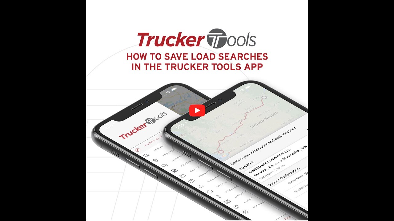 How To Save Frequent Searches in Trucker Tools | The Best Free Load Booking App For Truckers