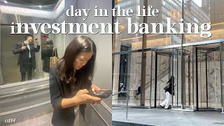 day in my life as an ivy league investment banking intern 📈 elite boutique in nyc | COLLEGE DIARIES