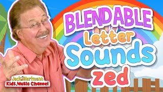 Blendable Letter Sounds | Zed Version | UFLI | Jack Hartmann