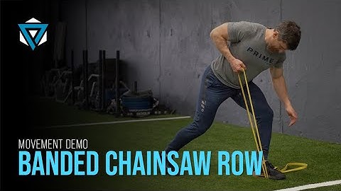 Banded Chainsaw Row