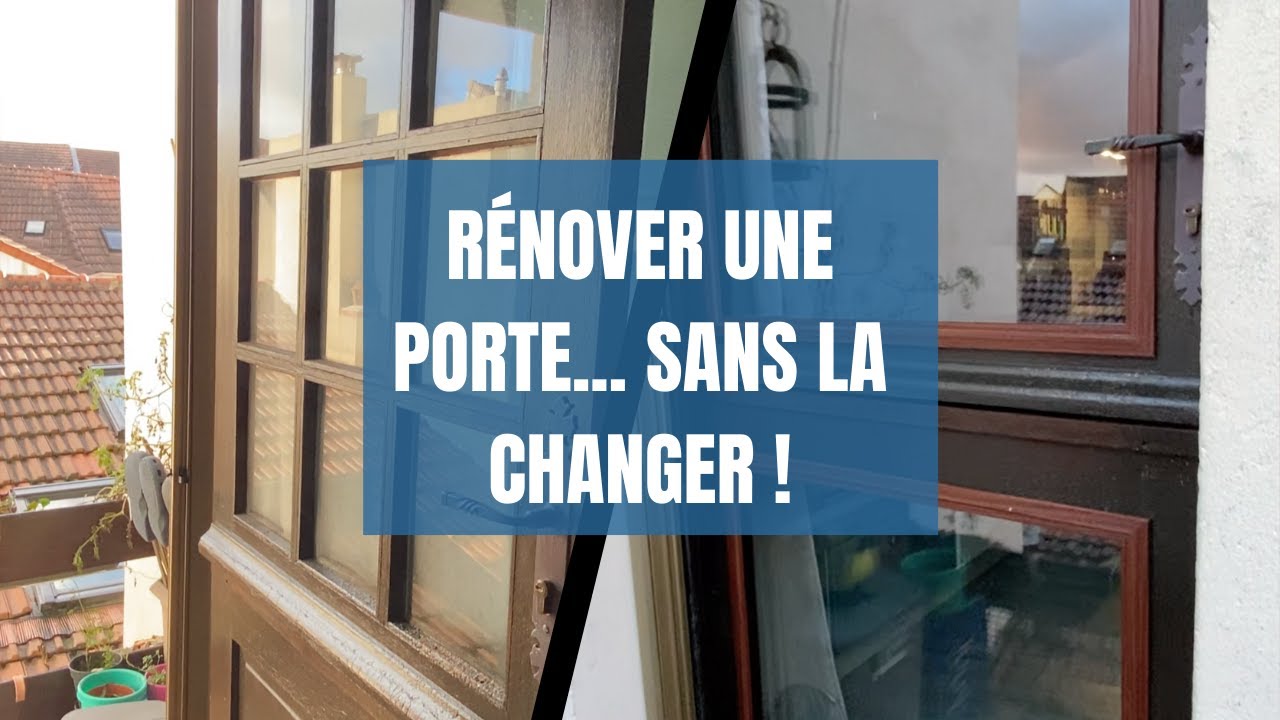 Porte d'entrée Rénovation et Transformation... sans la changer !