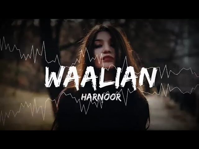 Waalian : Harnoor (Full Song) Gifty | The Kidd |  Rubbal GTR | Punjabi Song | JattLife Studios class=