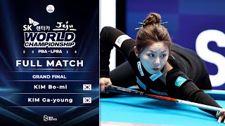 FULL MATCH: KIM Bo-mi - KIM Ga-young | LPBA Chung Kết | PBA-LPBA World Championship 2024