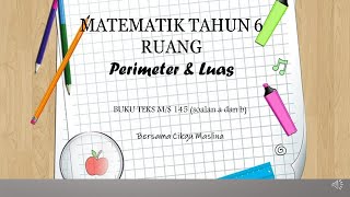 MATEMATIK TAHUN 6 RUANG PERIMETER DAN LUAS