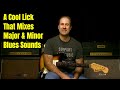 Blues Lick Lesson - Major To Minor Blues Scales And Back Again