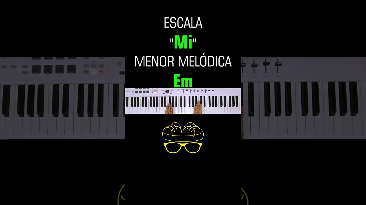 Escala De Mi Menor Teclado Modisedu