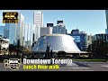 Downtown Toronto park with glass towers ! Walk from David Pecaut square to Eaton Centre food court!