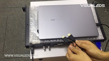 How to connect Novastar VX6S LED Controller
