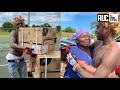 Kodak Black Goes To His Old Hood To Give Out AC Units In The Projects