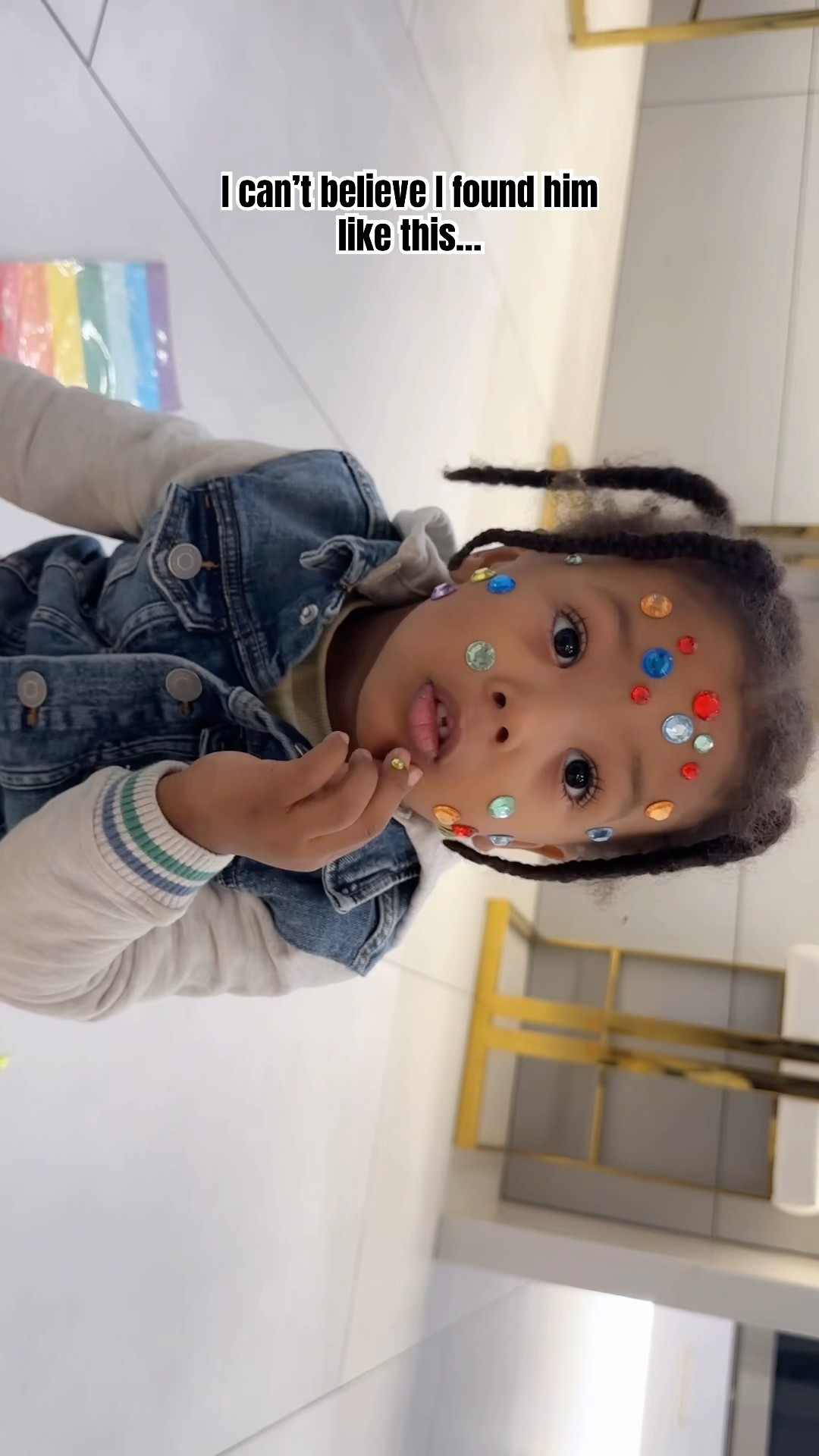 I can’t believe I found my son like this and then this happened…￼ #shorts #craft #family #art