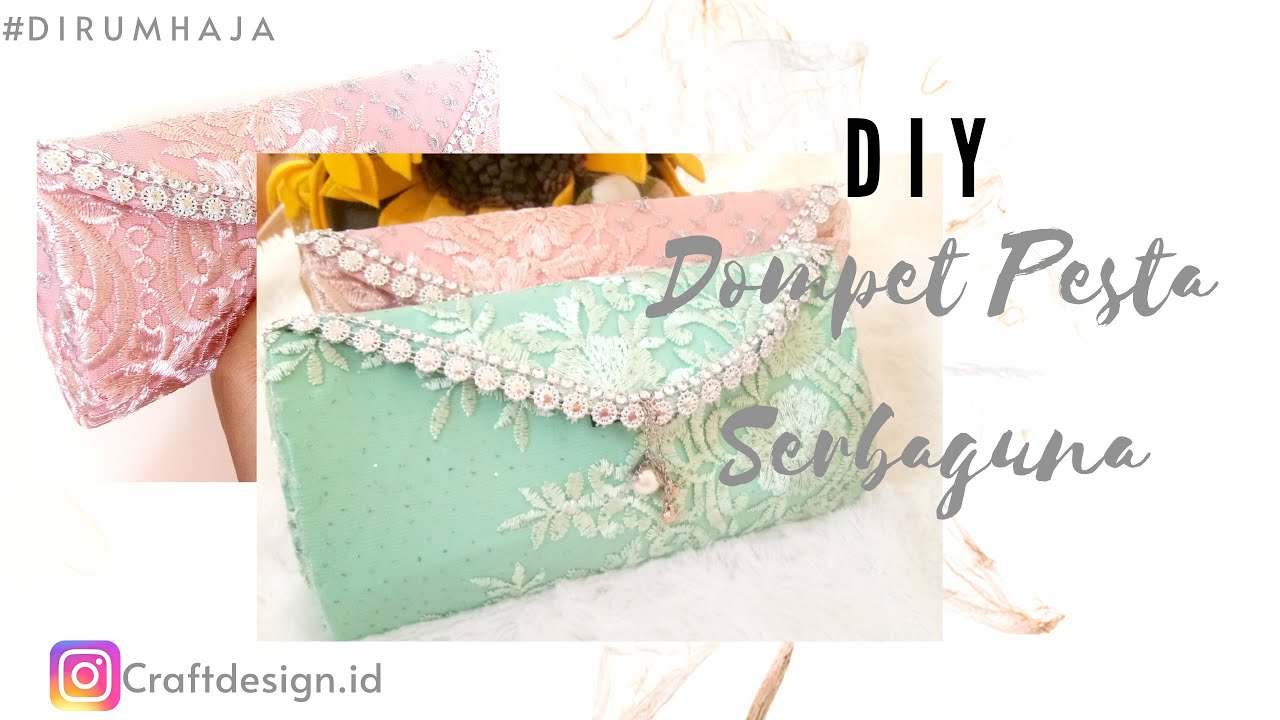 #DIY Ide Kreatif Dompet Pesta Serbaguna dari Kardus Susu Bekas