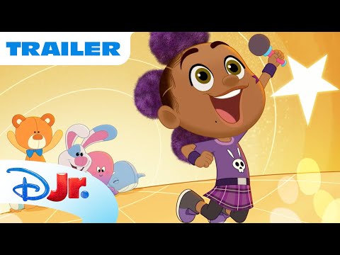 Hey AJ! Official Trailer 🐰🚀 | Meet AJ & Her Magic Imaginations! | @disneyjr