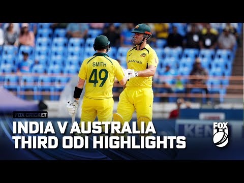India v Australia - 3rd ODI Full Match Highlights I 27/09/23 I Fox Cricket