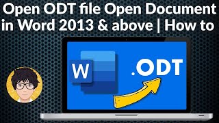 Open ODT file Open Document in Word 2016, 2021 | Open ODT file Open Document in Word | Open ODT screenshot 4