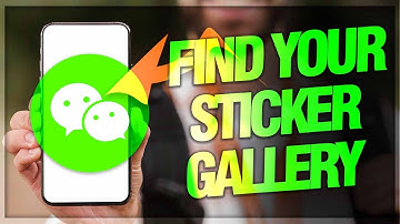 How To Find Your Sticker Gallery On WeChat App