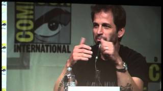 San Diego Comic Con 2012 MAN OF STEEL Panel
