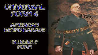 Universal Form 4 American Kenpo Karate