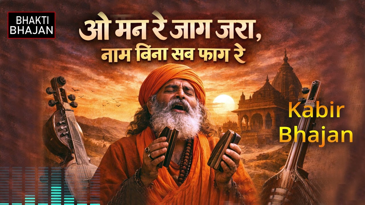 ओ मन रे जाग जरा,नाम बिना सब फाग रे | कबीर भजन | Spiritual Awakening Bhajan | Kabir Das Ji