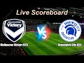 Melbourne Victory U23 vs Brunswick City U23 Live Score - Aus NPL U23