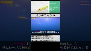 【水中映像】パンチライン80投げとけば釣れる！【シーバス】