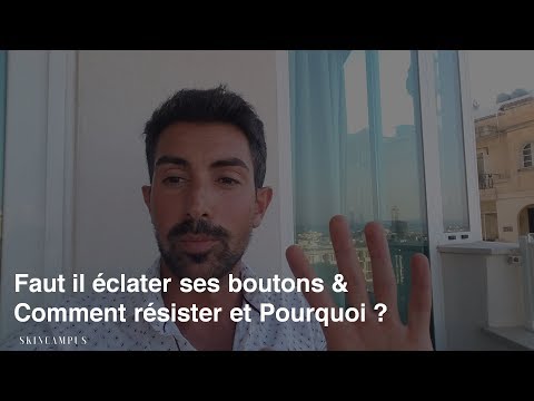 Vidéo: Devriez-vous Faire éclater Un Bouton?