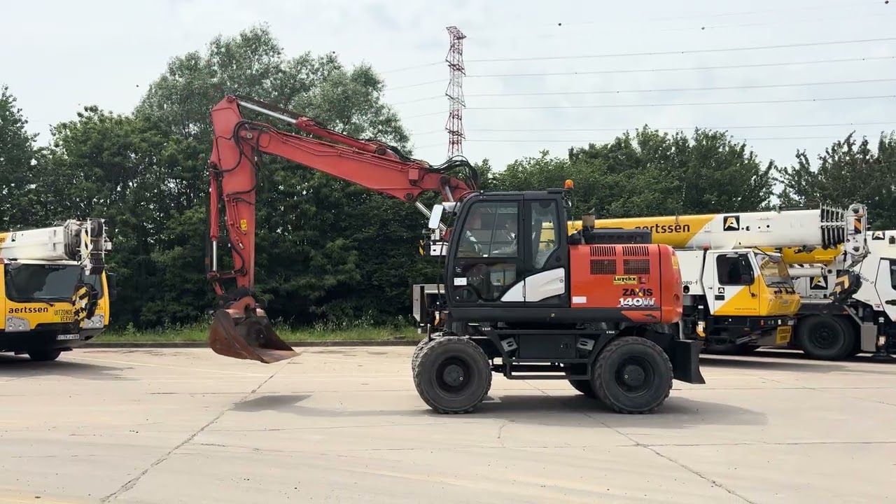 ATR-2218 2018 Hitachi ZX140W-6 - YouTube