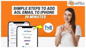 How to add AOL Email to iPhone? | Help Email Tales