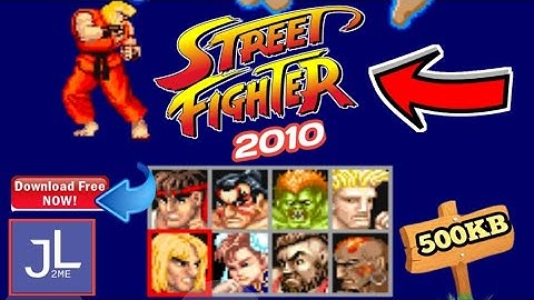 Street fighter 2010 Java edition ROM+Emulator only 500KB