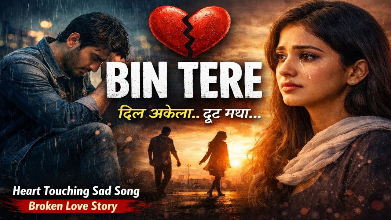 BIN TERE 💔 | Heart Touching Sad Song | Broken Love Story | Emotional Hindi Song