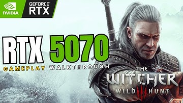 The Witcher 3 Next Gen | RTX 5070 4K Ultra Ray Tracing + DLSS 4 Frame Generation Performance Test