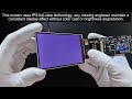 Transflective &amp; ultra - low power for sunlight visibility and energy saving. #innovation