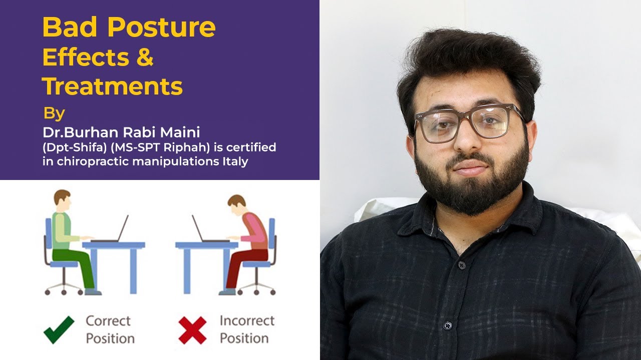 Bad Posture Effects | How to Correct Posture Urdu Hindi - Fix Bad Posture