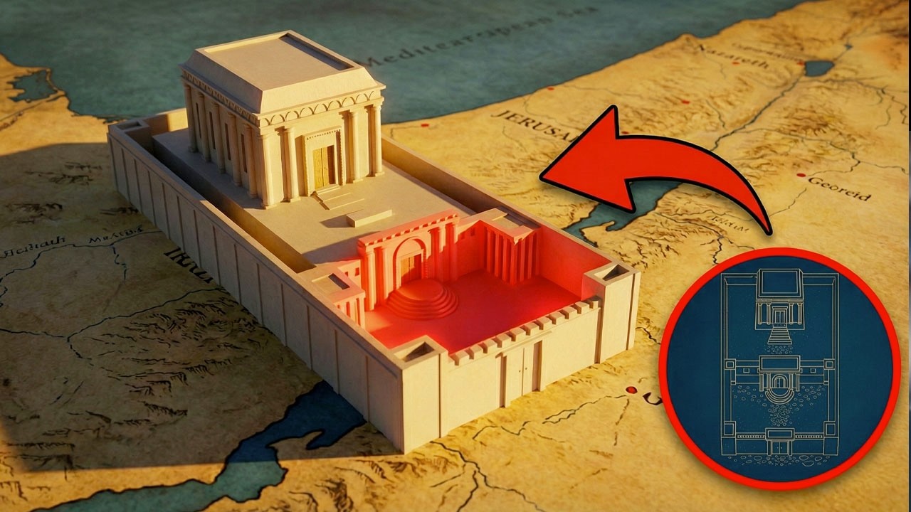 El Templo de Jerusalén, mapeado